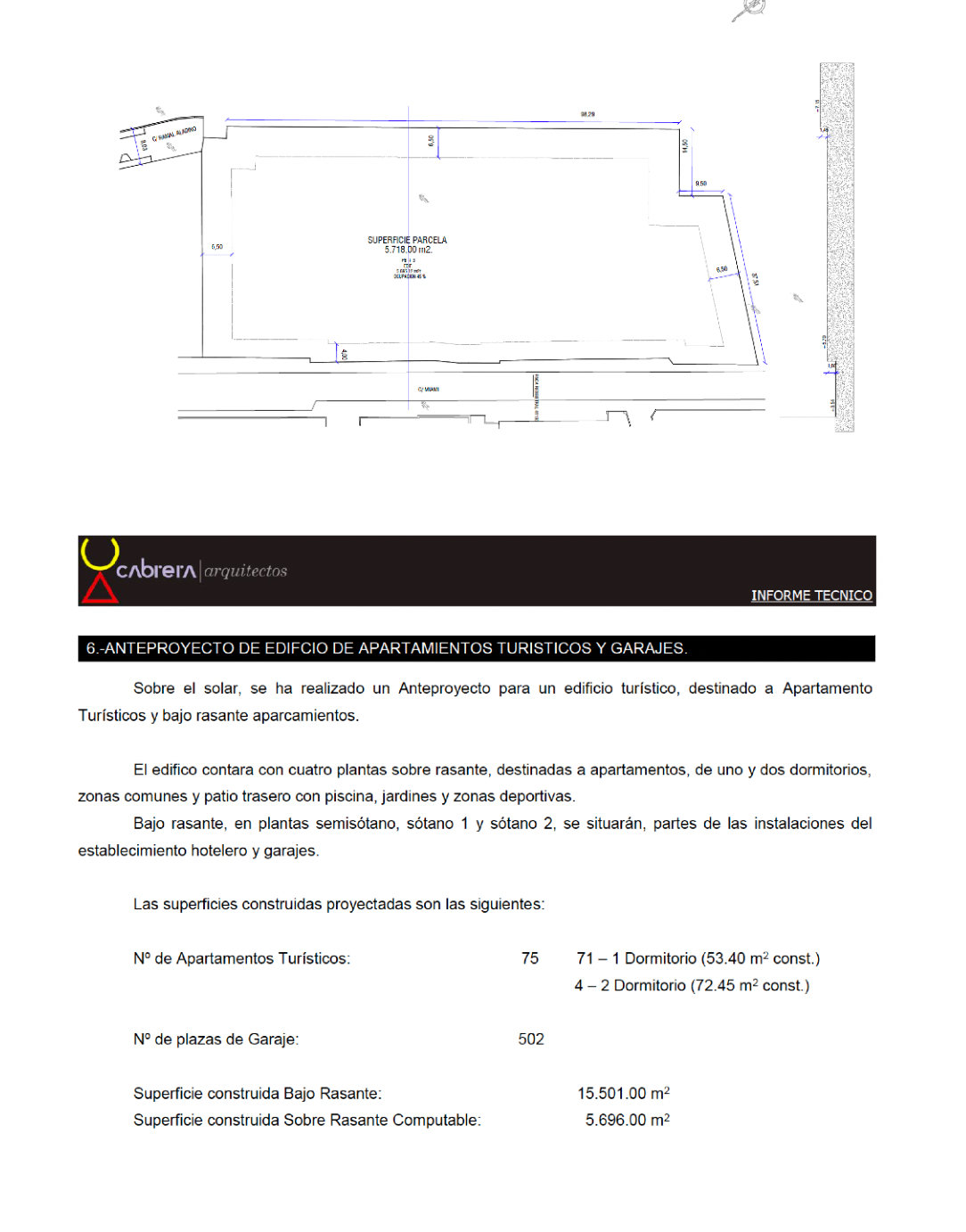 Parcela hotelera La Carihuela - implantacion alternativa