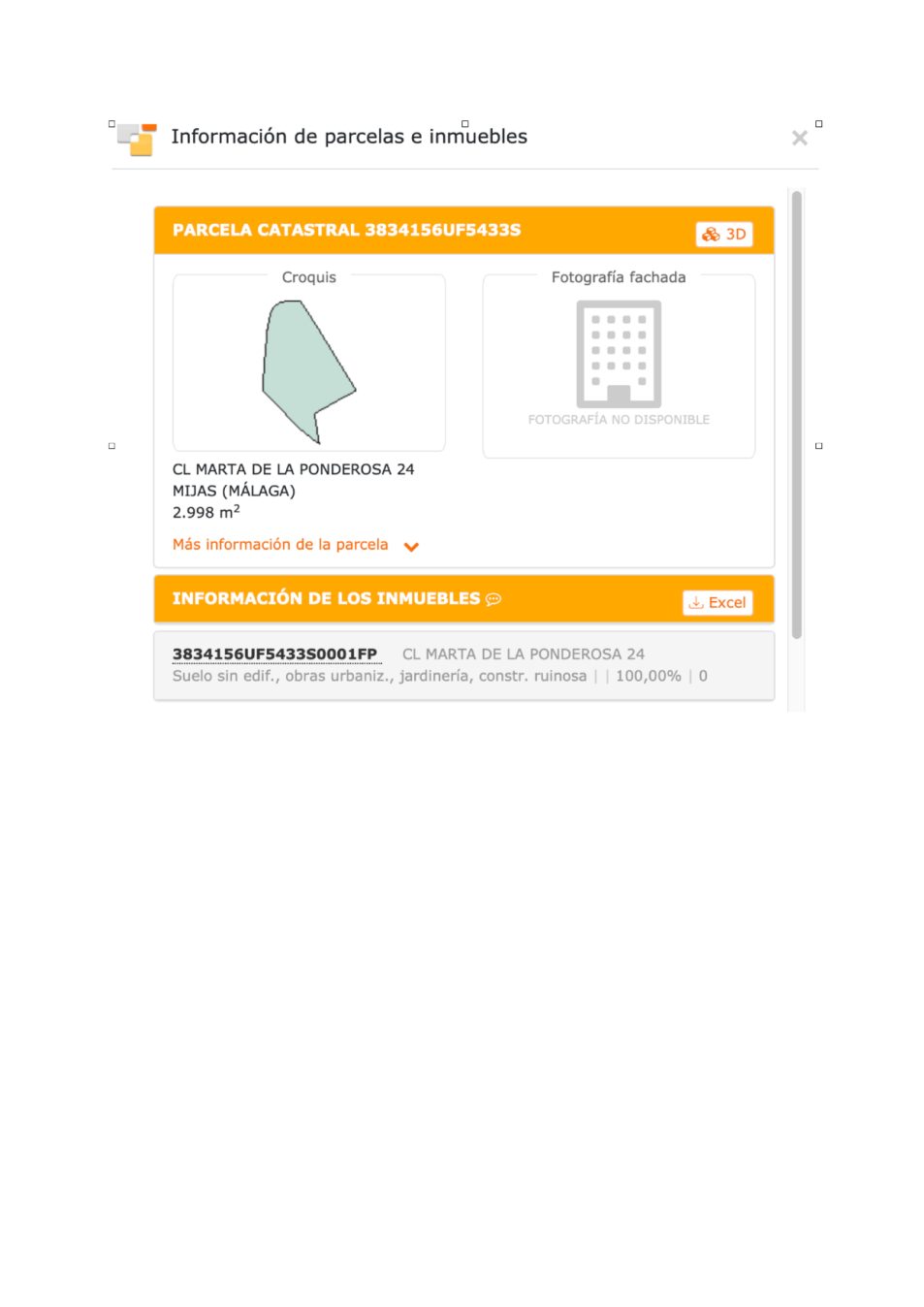 Documento gráfico del solar, página 12