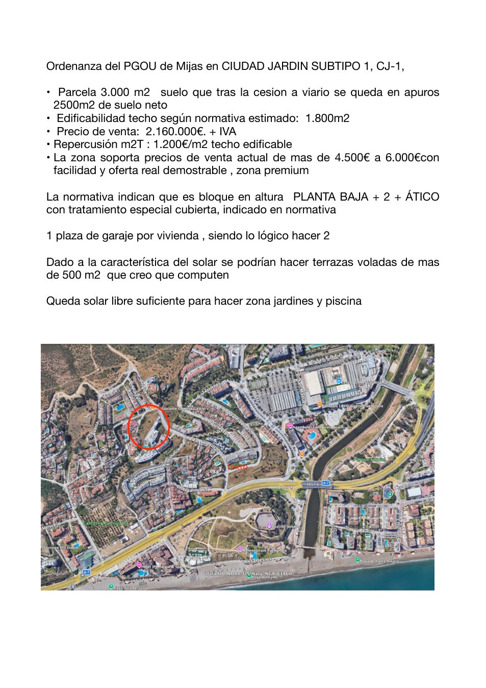 Documento gráfico del solar, página 9